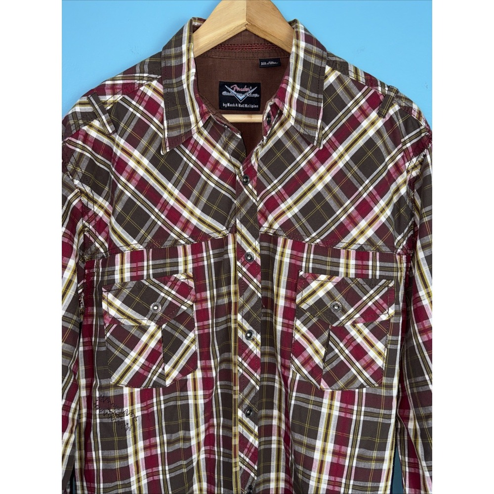 FENDER CUSTOM SHOP ROCK & ROLL RELIGION BY DA VINCI ENGRAVED SNAPS SHIRT XXL